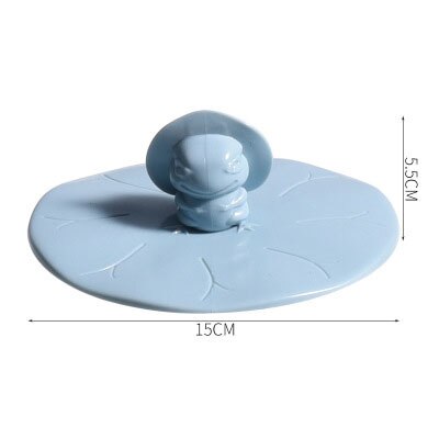 Floor Drain Cover Kitchen Anti-Insect Pool Stopper Deodorant Toilet Sewer Silicone Cover Sealed Floor Drain: Blue-L