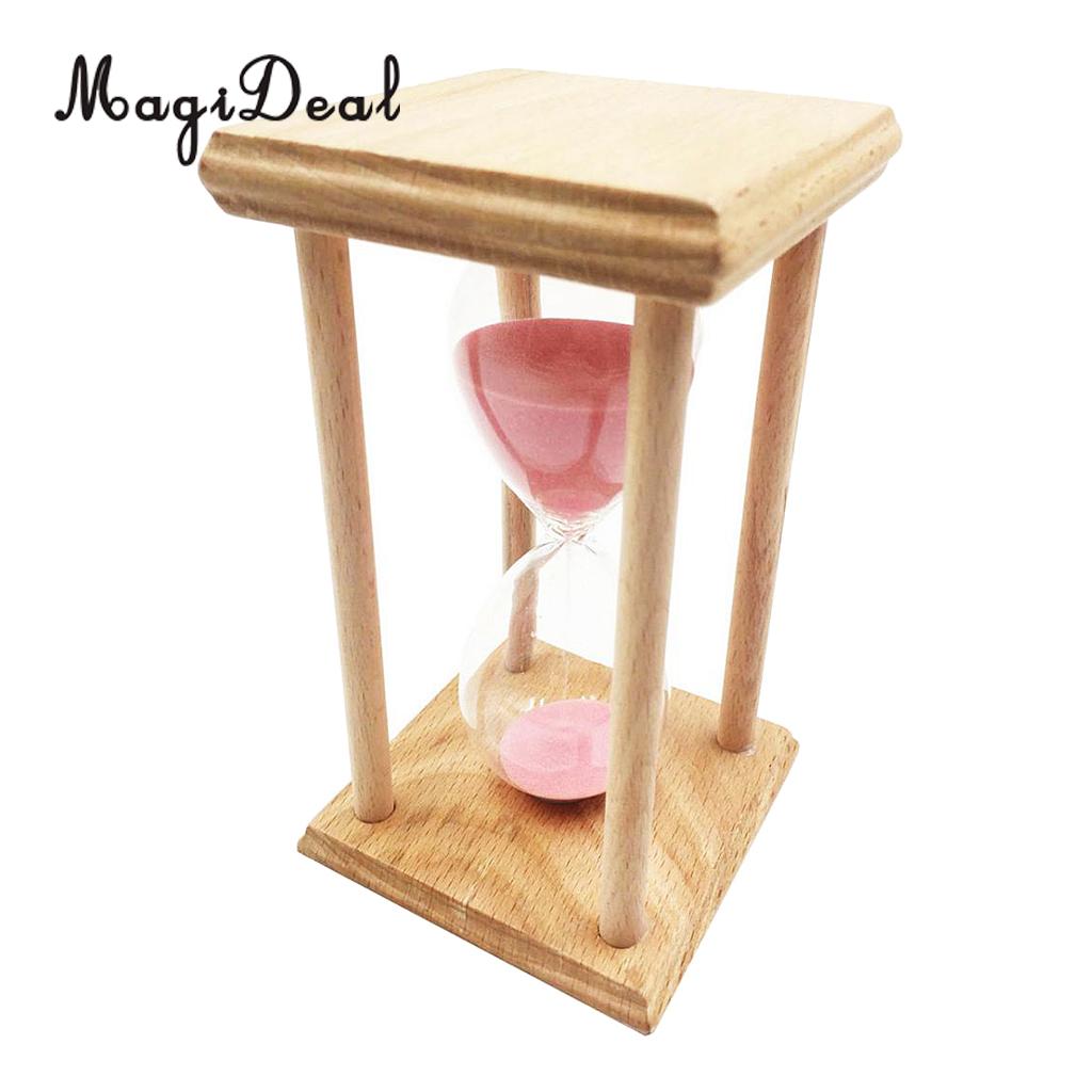 20 Minutes Shatterproof Cooking Timer Hourglass Home Decoration,Pink