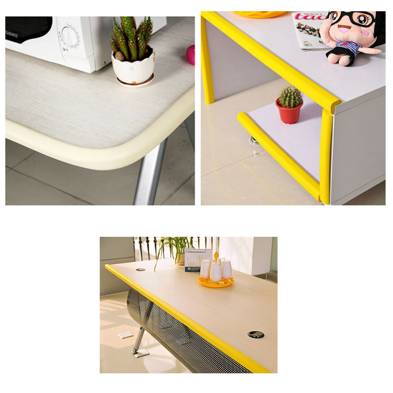Edge &amp; Corner Guards 2M de longitud ángulo forma Escritorio de espuma esquina edgeBaby Kid escritorio estante niños borde cojines Protector