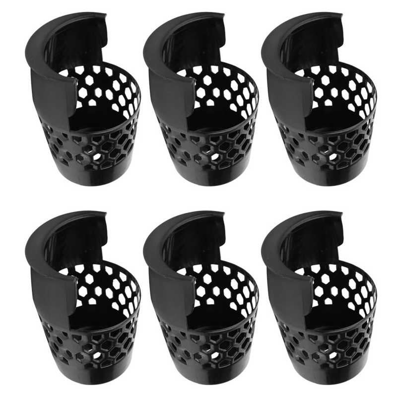 6Pcs Billiard Ball Storage Pockets Plastic Pool Table Pockets Pool Table Net Billiards Accessory