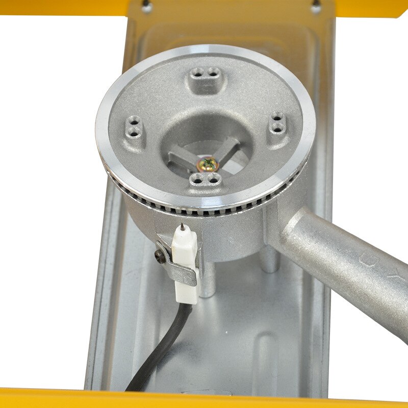 Card Oven Semi-Staal Grote Kachel Hoofd Outdoor Draagbare Oven Wind-Proof Barbecue Oven Camping Kachel