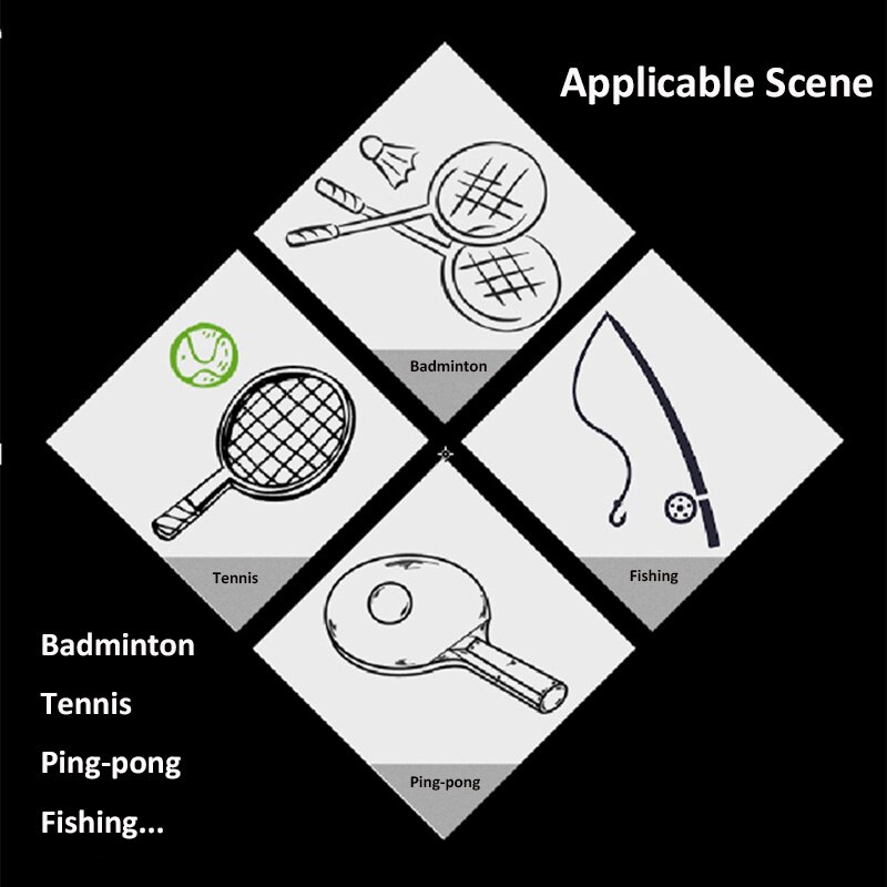 60 stycken original huvudövergrepp halkfri tennisracket svettband padel stötdämpande grepptejp träningstillbehör
