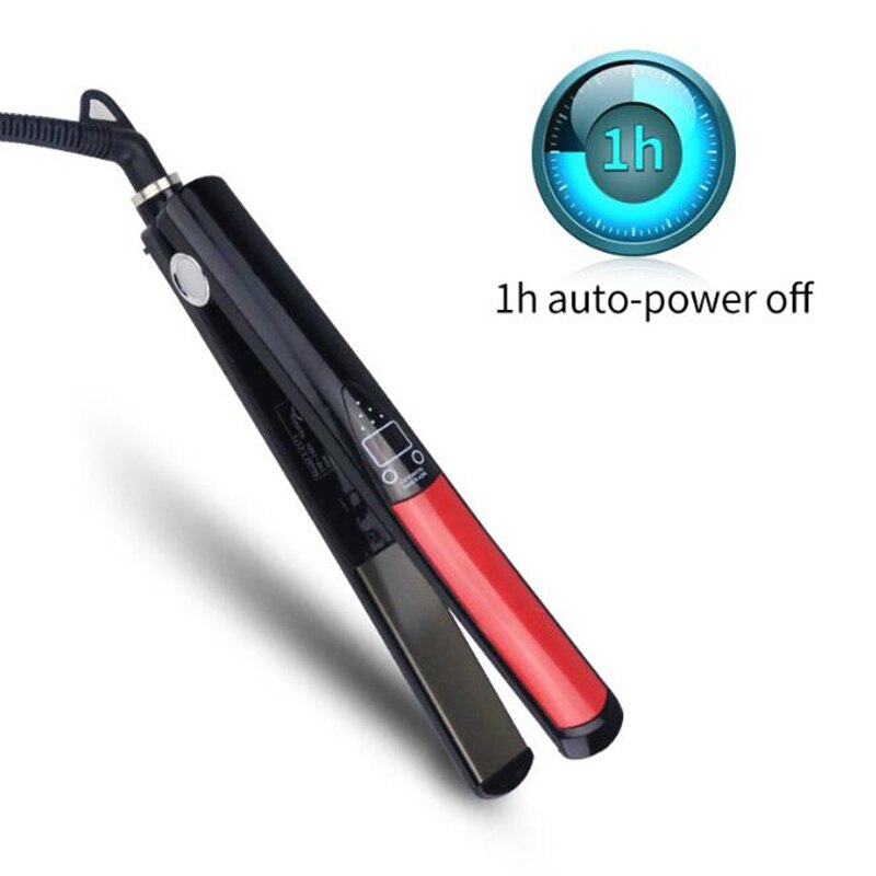 Stijltang Temperatuur Aanpassing Titanium Flat Iron Stijltang Voor Vrouwen Stijltang