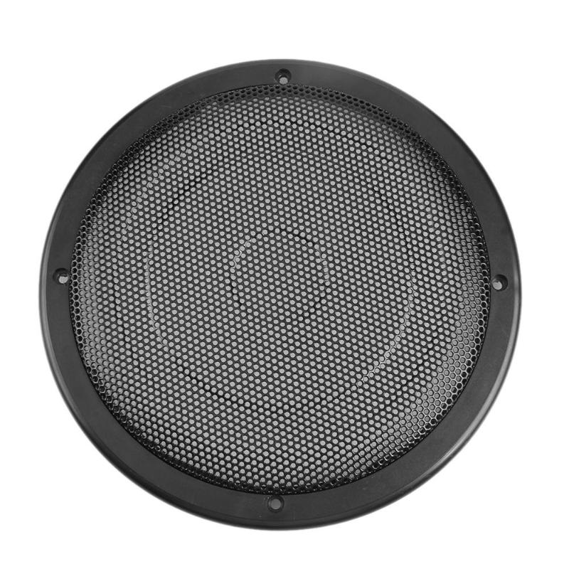 VODOOL 8 "Auto Stereo Audio Lautsprecher Metall Mesh Abdeckung Auto Subwoofer Horn Schutz Grills Abdeckung Innen Auto Styling Zubehör