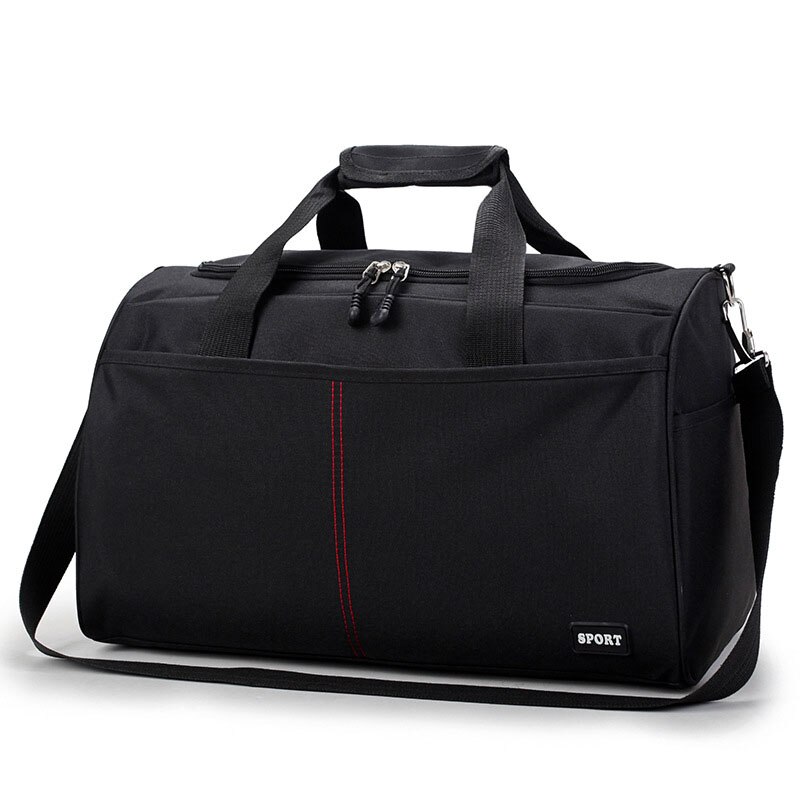 Travel Bag Large Capacity Duffle Bags Men Women Business Travel Oxford Totes Big Hand Shoulder Luggage Weekend Bags L S: black S 39x23x22cm