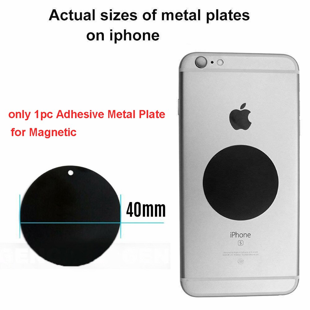 Fahrrad Telefon Holderfor IPhone Samsung Verstellbare Universal- Fahrrad Lenker Bindung Stand Halterung 360 Grad Drehung: Metall Platte