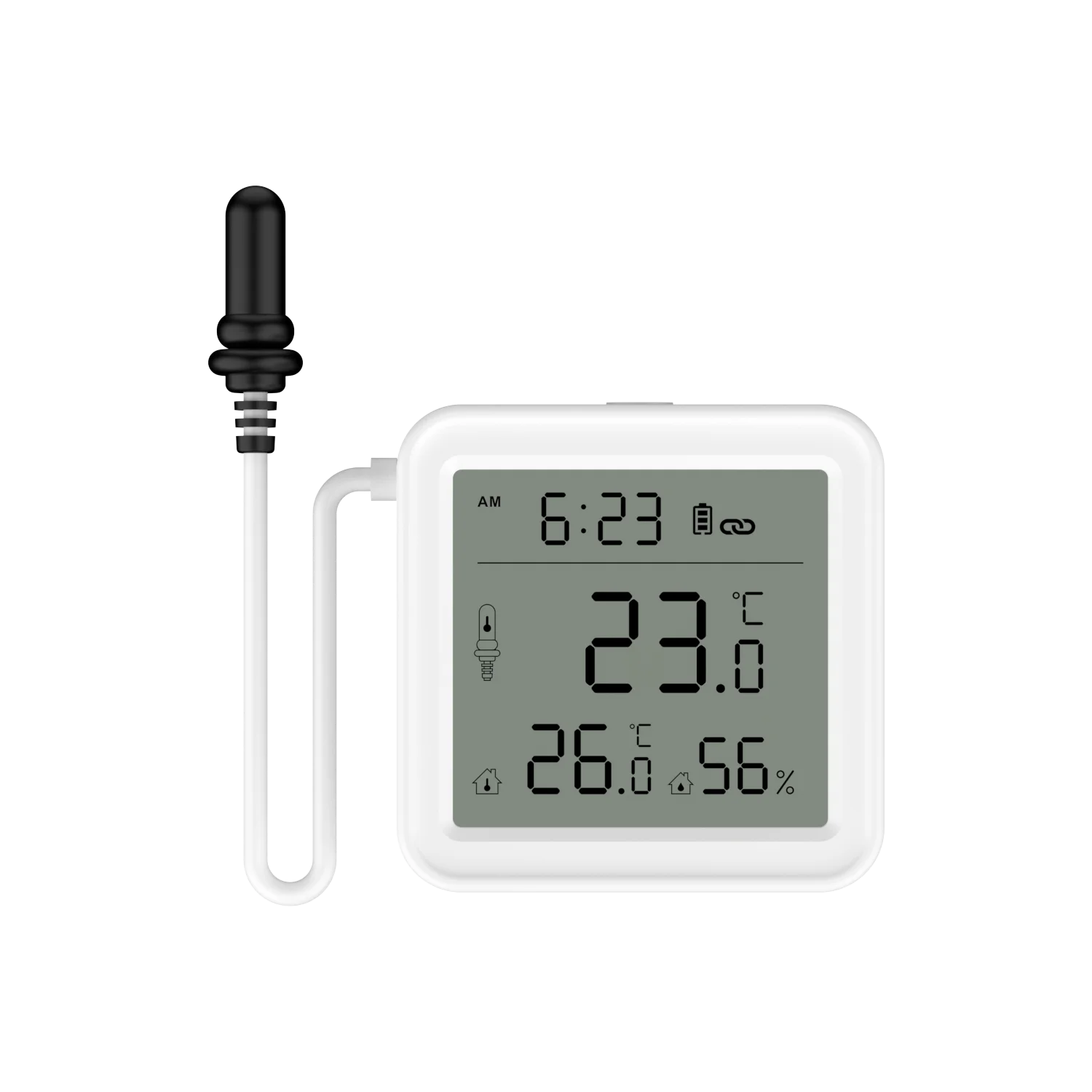 Tuya WiFi Temperature Humidity Sensor With Externa... – Grandado