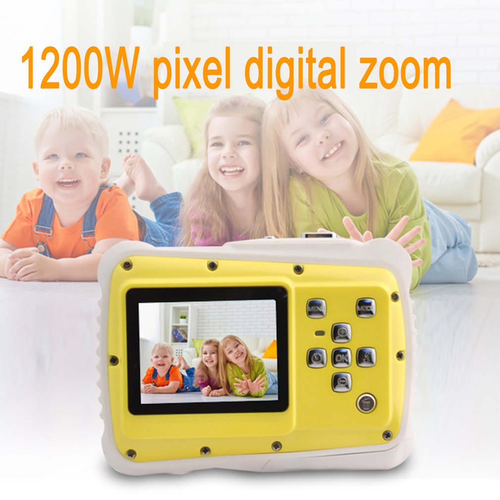 Appareil photo numérique étanche avec Zoom numérique 8X/8Mp/2 pouces Tft Lcd écran caméra étanche pour les enfants