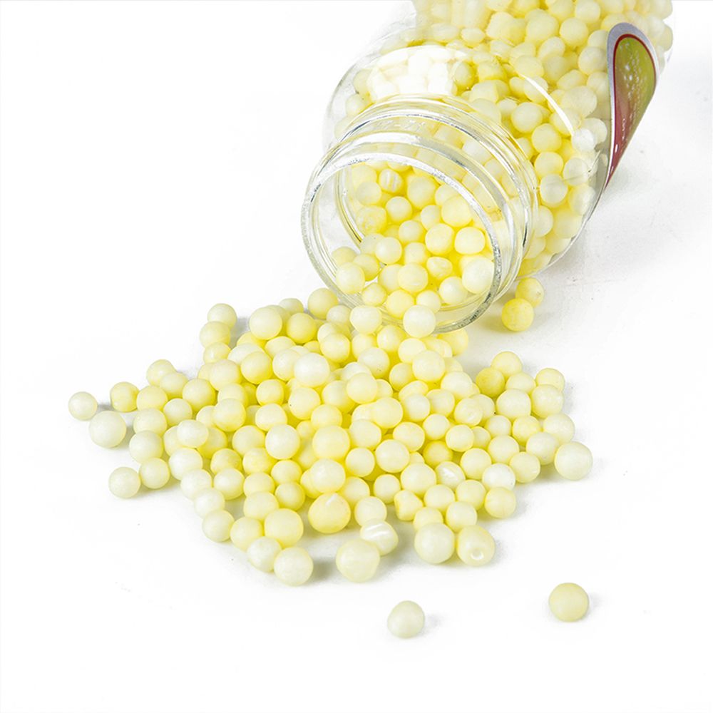 Galleggiante esca da pesca esca schiuma EPS galleggianti palline perline fagioli pesca alla carpa dolce galleggiante fondo capelli Rig esca da pesca: yellow-7-9MM