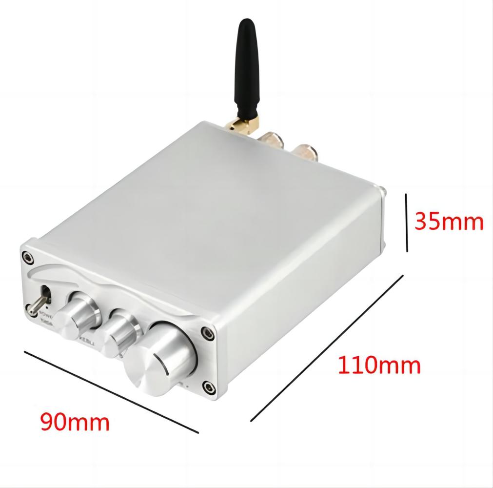 Wzmacniacz dźwięku HiFi MA12070 80W * 2 wzmacniacz moc dźwięku Stereo Bluetooth 5.0 do głośnika do kina domowego Karaoke Amplifiy