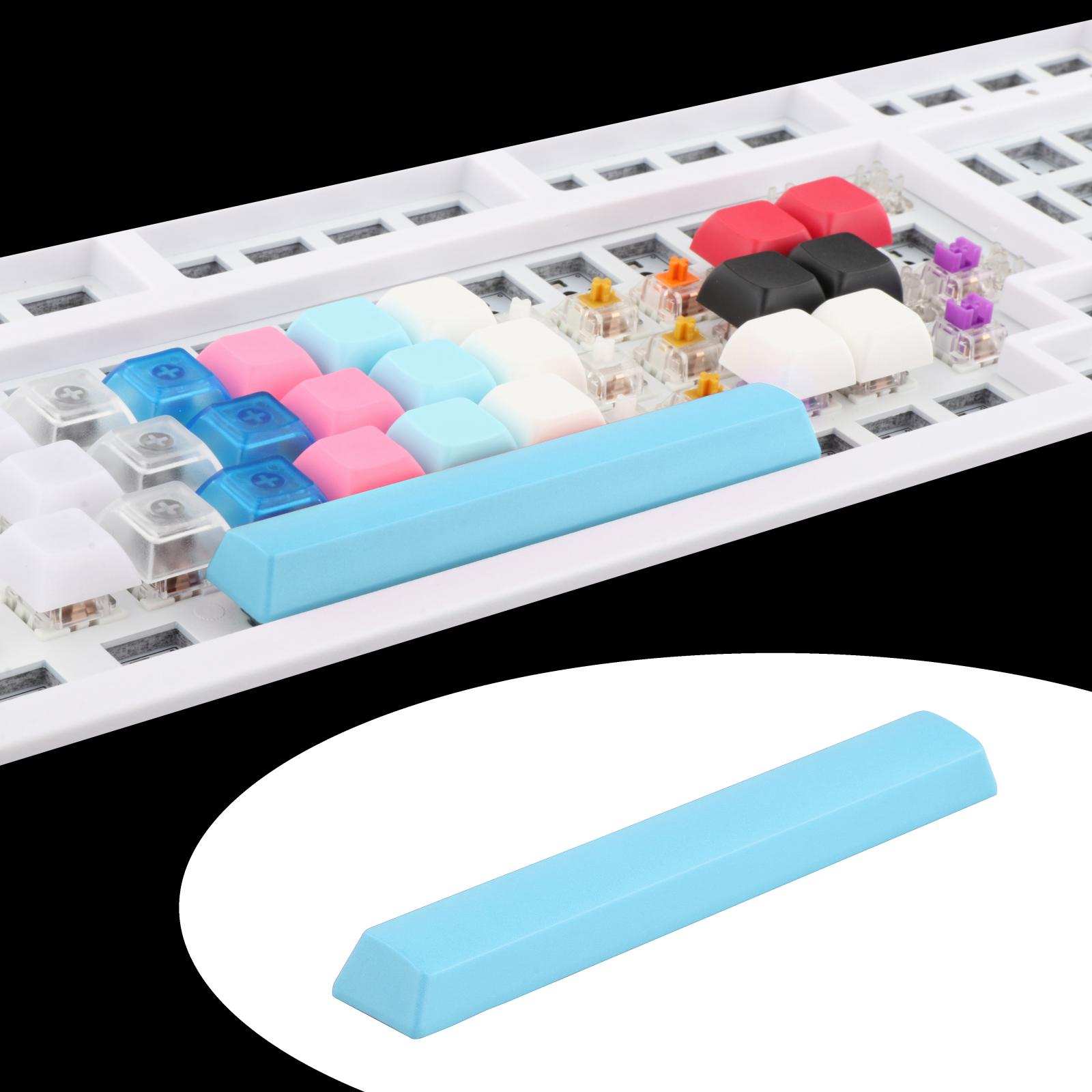 6.25U Spacebar Keycaps Colourful for Logitech PTB PC Mechanical Keyboards Gamer DIY Keyboard Keycaps Spare Parts
