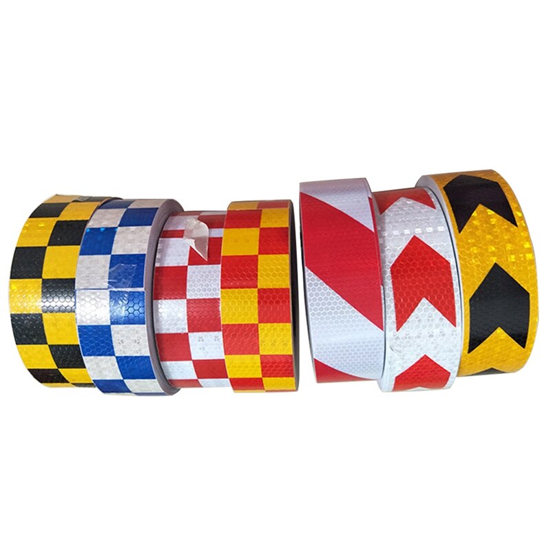 5Cm * 100Cm Auto Reflecterende Tape Decoratie Stickers Auto Waarschuwing Veiligheid Reflectie Tape Film Auto Reflector Sticker Op auto Styling