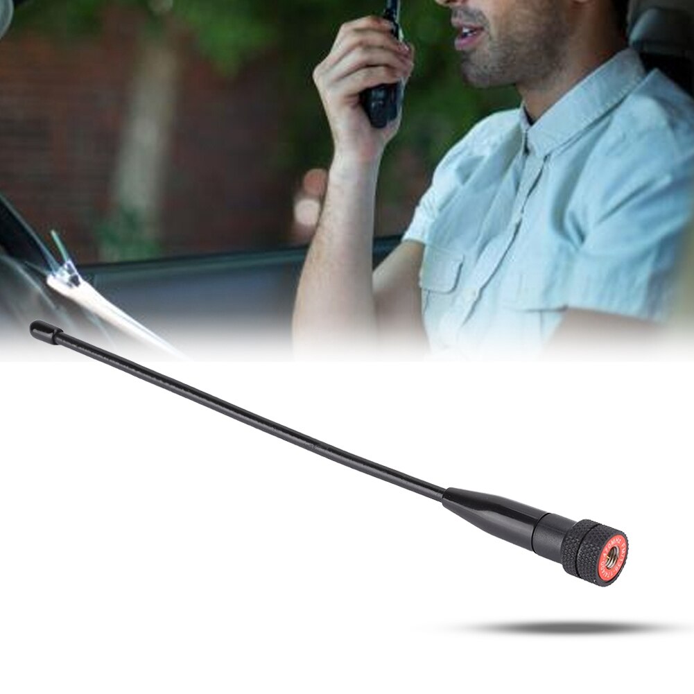 Antena SOONHUA, antena SMA-M para hombre, antenas de banda Dual para Walkie Talkie BAOFENG