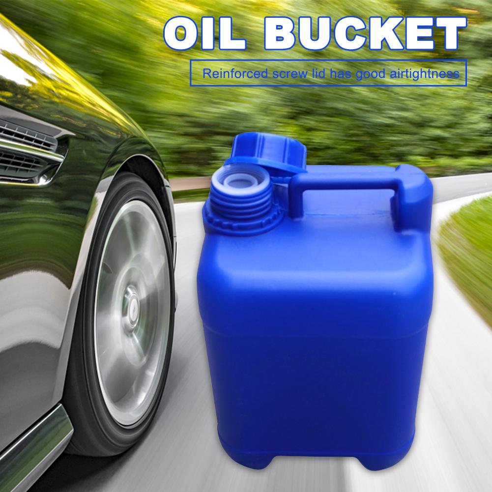 5/10l udendørs campingspand brændstoftank kan bil motorcykel reservedel benzin bærbar olietank backup jerrycan drikkevand spand