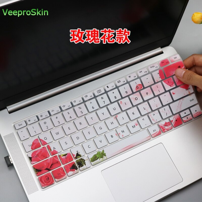 Laptop Keyboard Cover Protector skin for Huawei MateBook D 15 AMD Ryzen 15.6" for Huawei Mate Book D15: flower