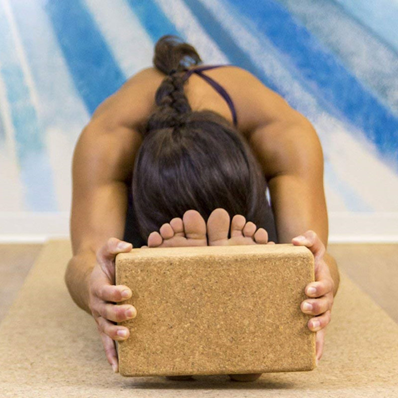 JayCreer Recycled Cork Yoga Block, Sustainable, Eco-Friendly, Handstand Blocks, Non-Toxic, Premium Cork,Cuntom Made Logo