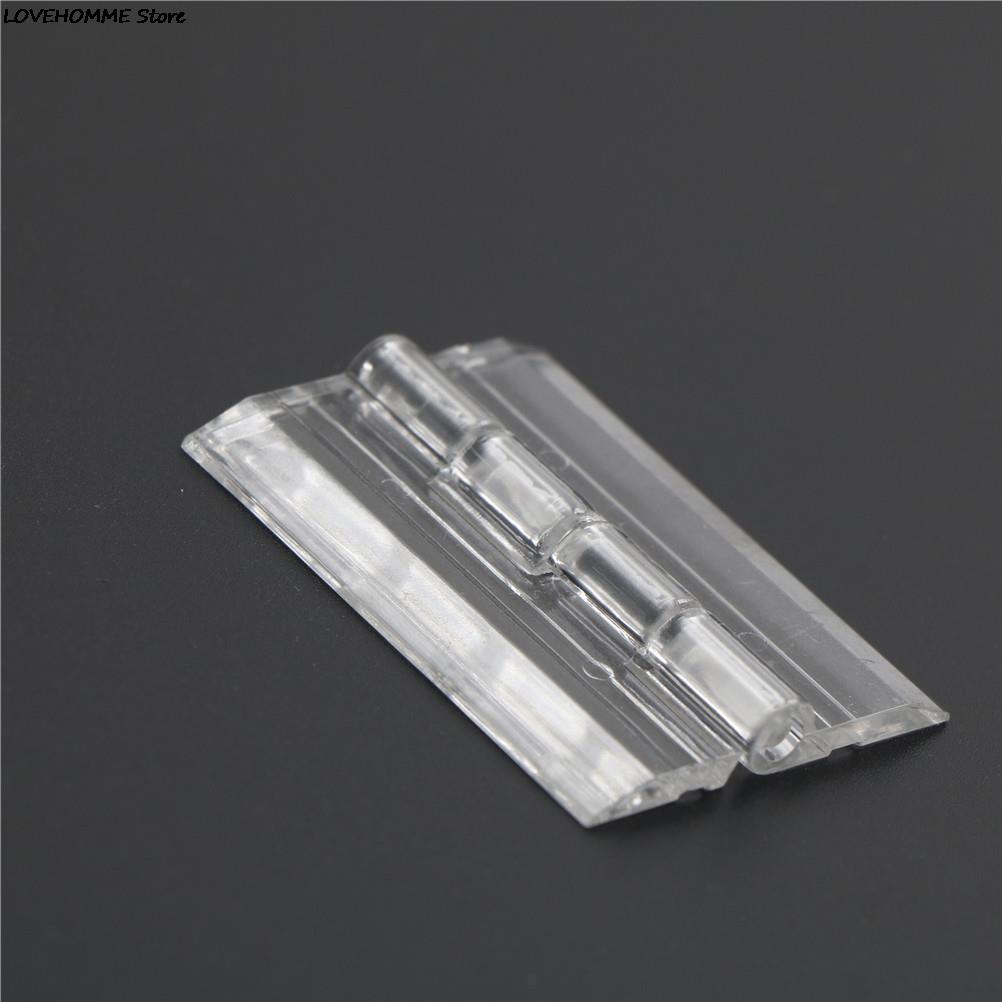Clear Transparent Plastic Box case Plexiglass Long Hinge Cabinet Kitchen Door 1Pc