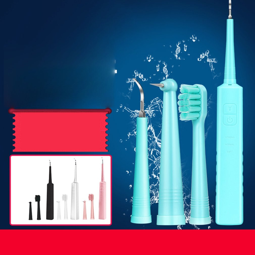 Three In One Electric Toothbrush High Frequency Vibration Dupont Soft Bristles Protect Gums Adjustable Tension In Gear 1 Pcs