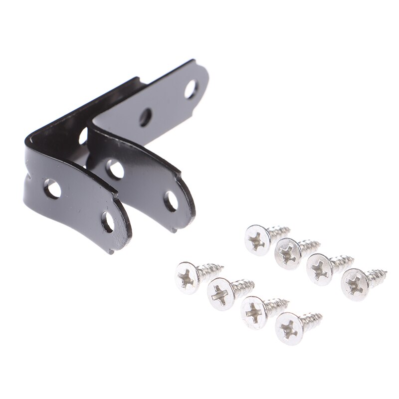 2 szt. Uchwyty zawiasów 8x śrubin wysokiej jakości rękawice BoxLid zawias zatrzaskowy zestaw naprawczy