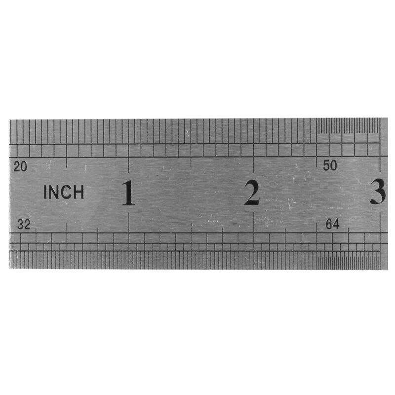Groove Right Stainless Steel Metric Ruler 50 cm Stainless Metric Ruler