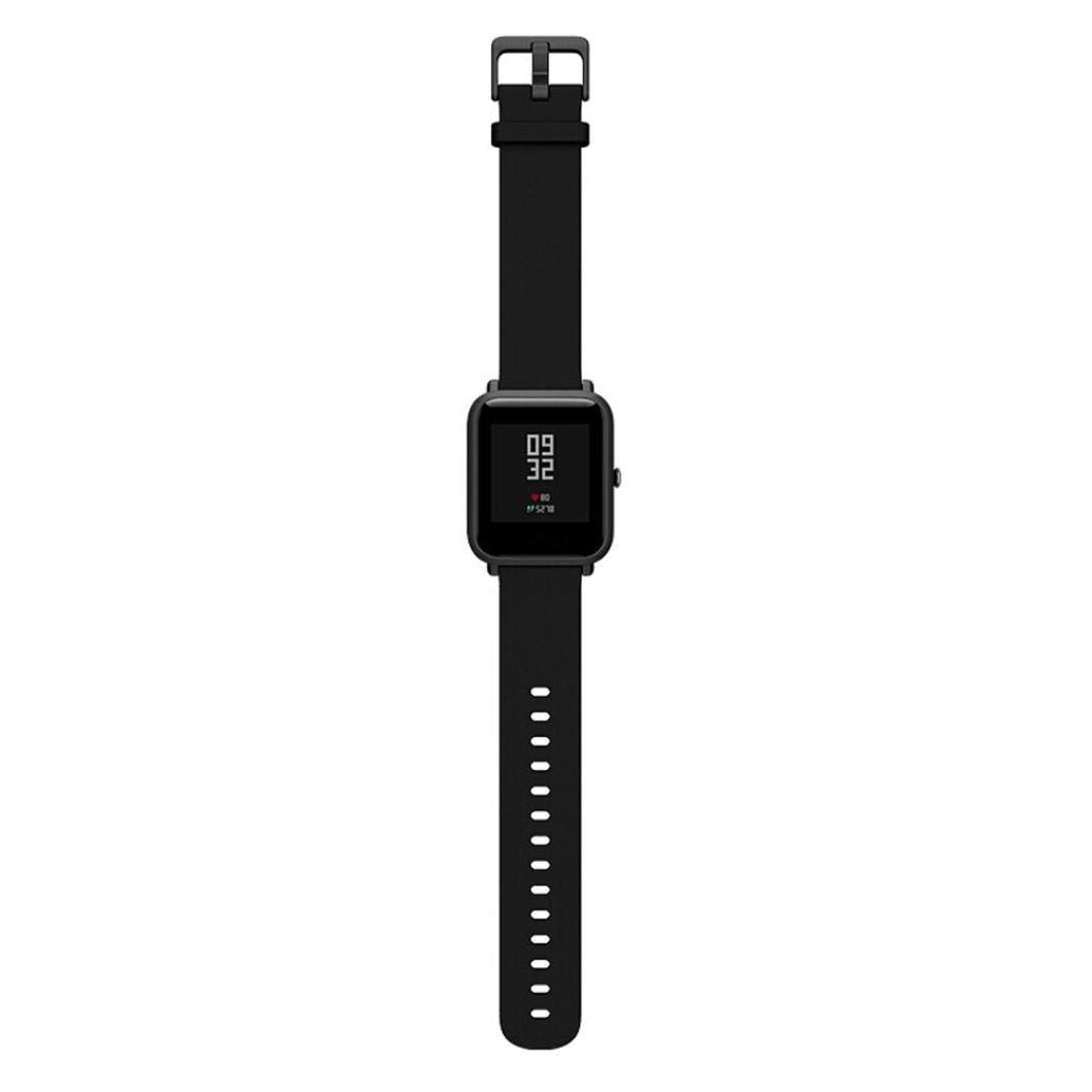 Silikon klokkerembånd for xiaomi huami amazfit bip bit pace lite ungdomserstatning sportsarmbånd 20mm håndleddsrem