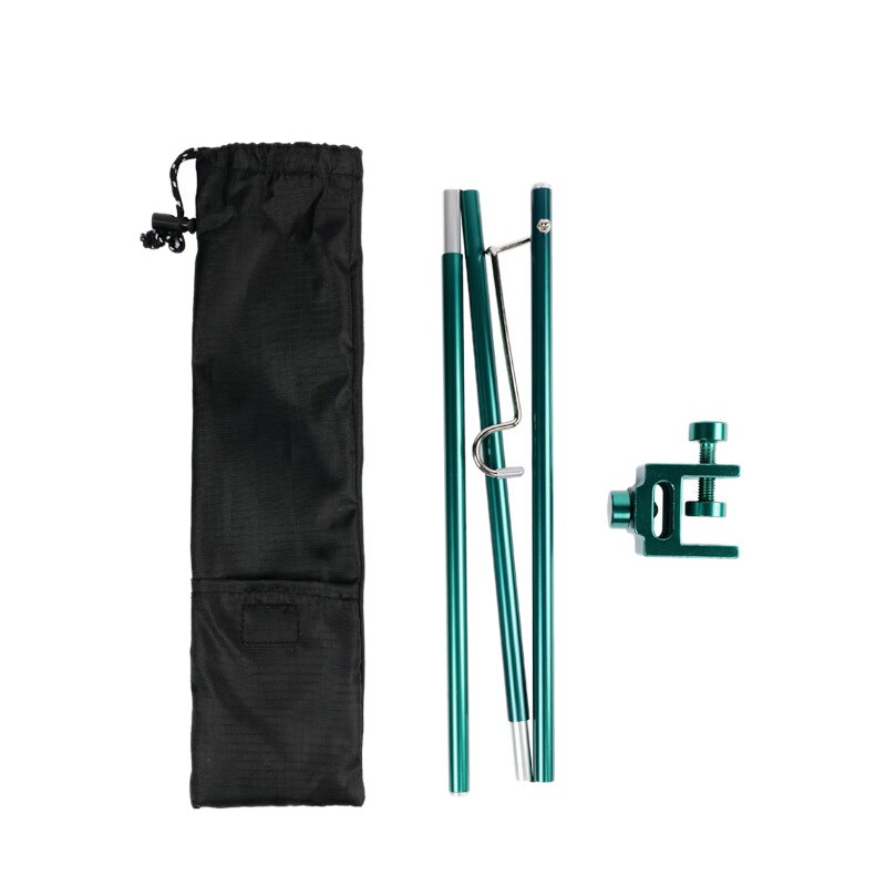 Camping Folding Lamp Pole Portable Lightweight Light Lamp Holder for Picnic Hiking Backpacking