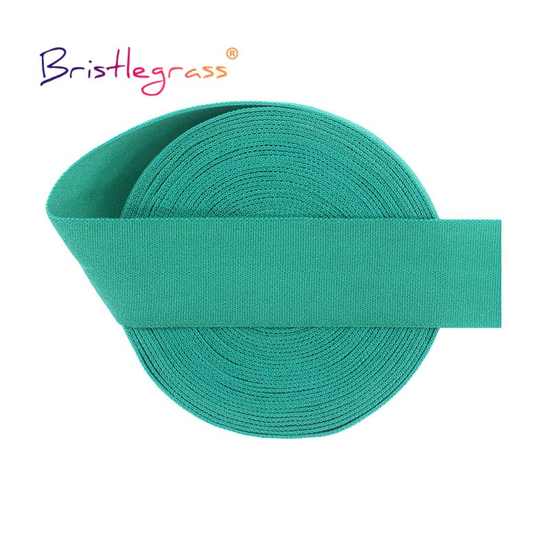 BRISTLEGRASS-cinta elástica FOE de licra, 100 yardas por rollo, 3/4 ", 20mm, mate sólido, no brillante accesorios de costura accesorios de costura costura accesorios novedosos cintas decorativas para costura: Café / 1 mes