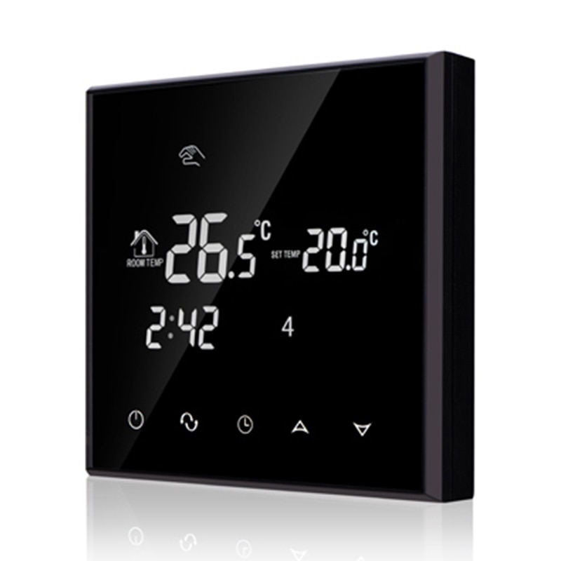 Thermostat WiFi intelligent 220, HY03WE-4 V, 16a, régulateur de température pour le chauffage de la pièce