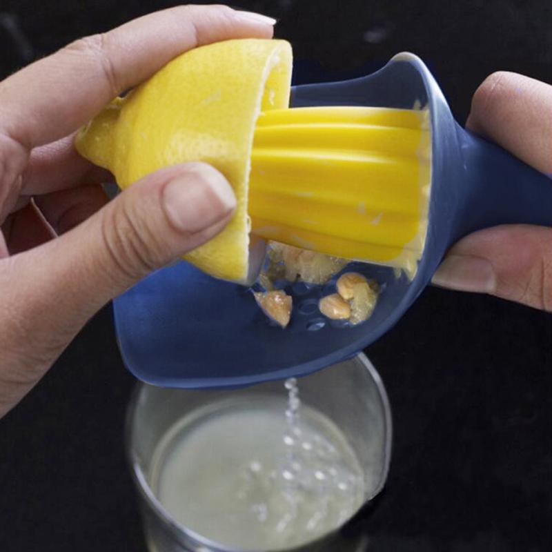 Mini manuell apelsinjuicer citronsaft flaska frukt squeezer extractor citrus kopp frukt och grönsaker verktyg
