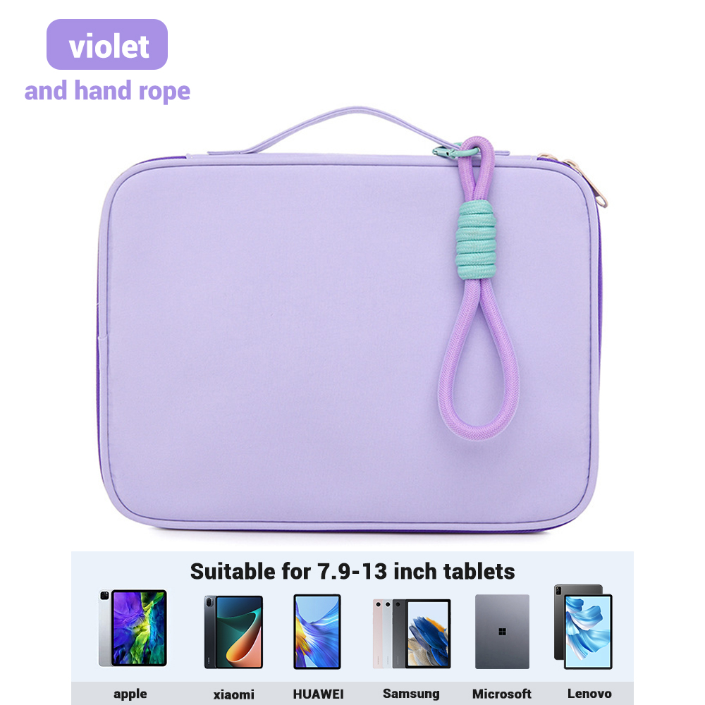 Tablet iPad Case Cover Laptop Sleeve Bag Notebook Pouch 11 14 16 Inch Shockproof Protective Tablet Accessories Kindle Xiaomi: 11-inch / Beige