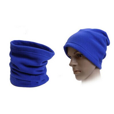 Varm mann myk fleece skjerf menn vinter skjerf ringe til menn hals sjal snood renning krage kvinner strikkede skjerf: Kongelig