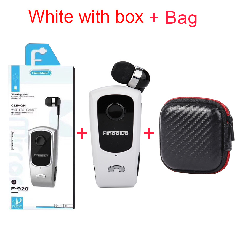 Fineblue F920 Wireless Earphone Bluetooth Headset Ears in Lotus with Wire Clip Earphones Earbuds Retractable Headphone: dark green