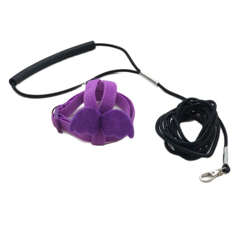Lange Kabel Vogel Harnas Leash Anti-Bite Training Touw Decoratieve Lichtgewicht Parkiet Papegaai Vest Touw Voor Valkparkiet Kleine Vogels