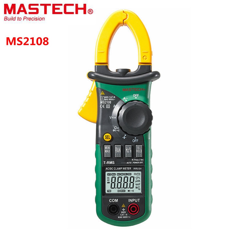 Mastech ms2108 digitale strommesszange true rms lcd multimeter ac dc voltmeter herz. Duty Zyklus Multi Tester