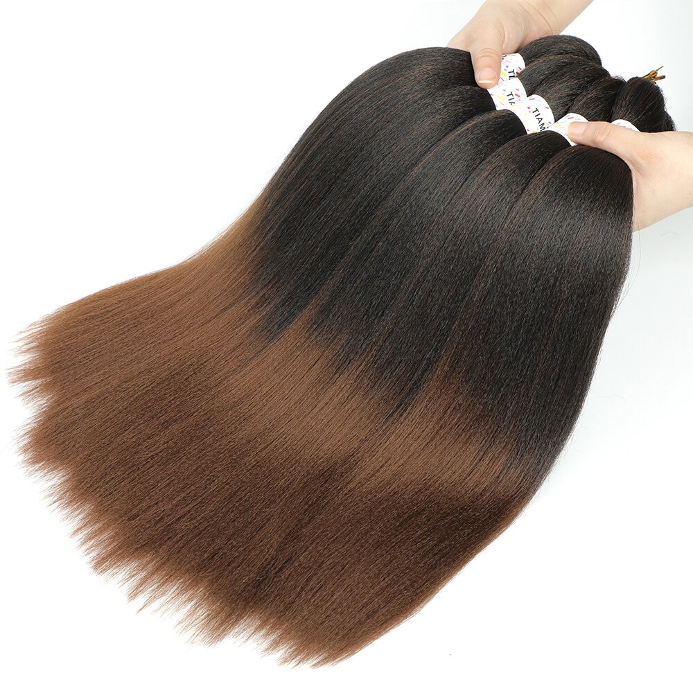 PreStretched Braiding Hair Synthetic Easy Braid Hair Low Temperature Fiber Crochet Braiding Hair Extensions