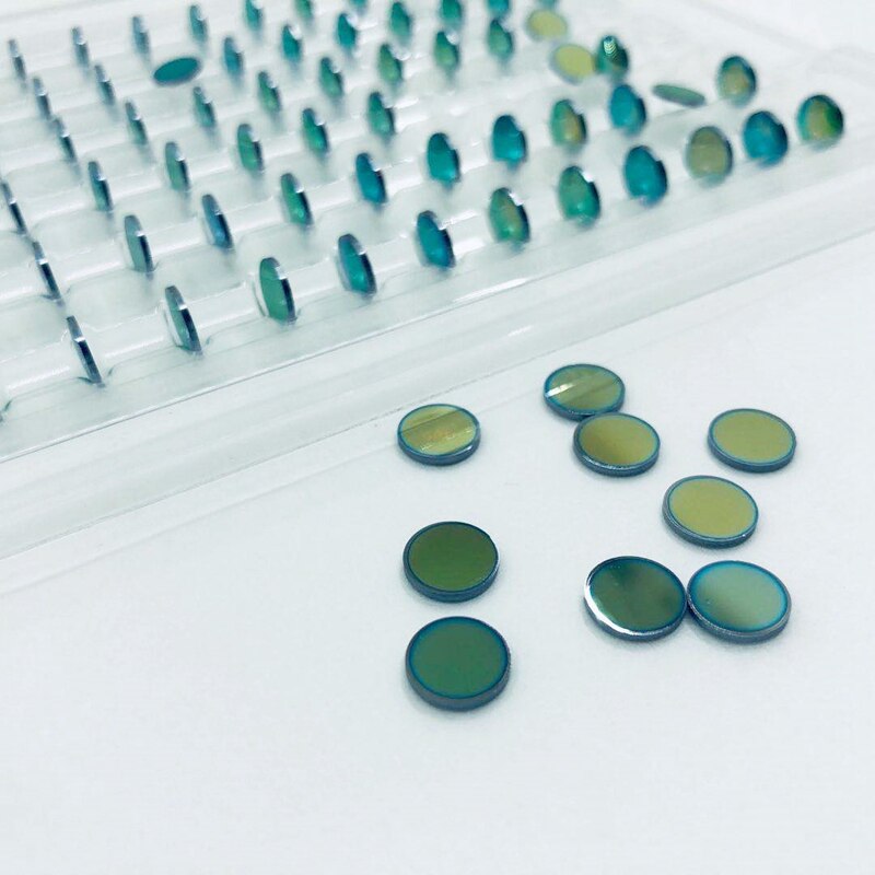 Temperature measuring lens Silicon lens coating 8-12 micron diameter 8 focal length 9 infrared temperature measuring instrument