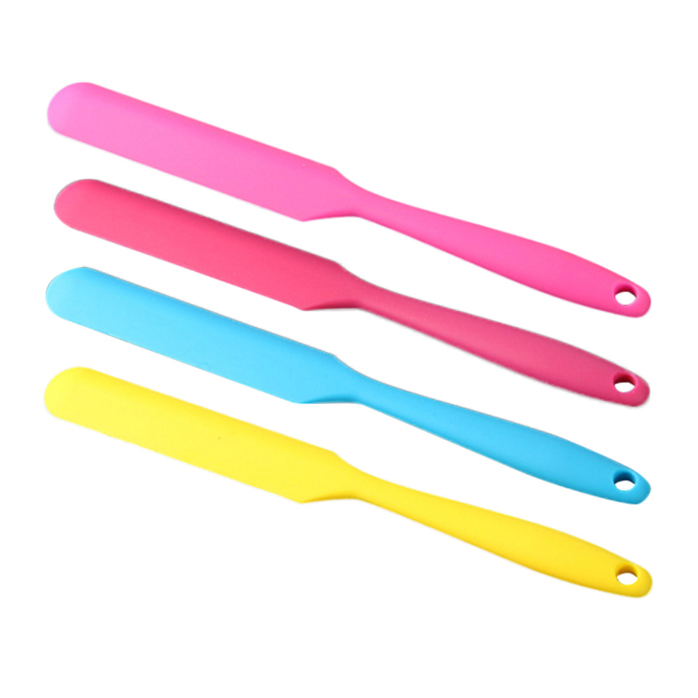 1PCS Silicone Cake Spatula Heat Resistant Flexible Scraping DIY Baking Tool Kitchen Restaurant Scraper Cooking Accessories: Default Title