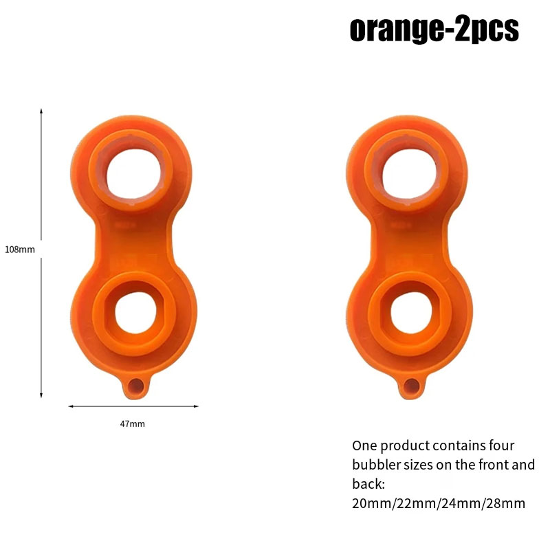 Llave para burbujeador de grifo, salida de agua, dispositivo de boquilla de filtro de desmontaje, llave de mantenimiento multifuncional disponible en todos los lados: YELLOW