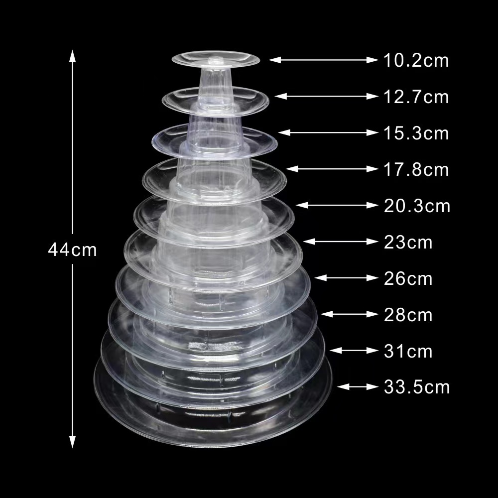 6/10 Tiers Macaron Display Stand Cupcake Toren Rek Cupcake Stand Cake Stand PVC Lade Voor Bruiloft Verjaardag Taart Decoreren Gereedschappen