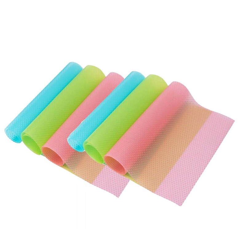 8 stuks antibacteriële koelkastmatten 29×45 cm - madeliefjes