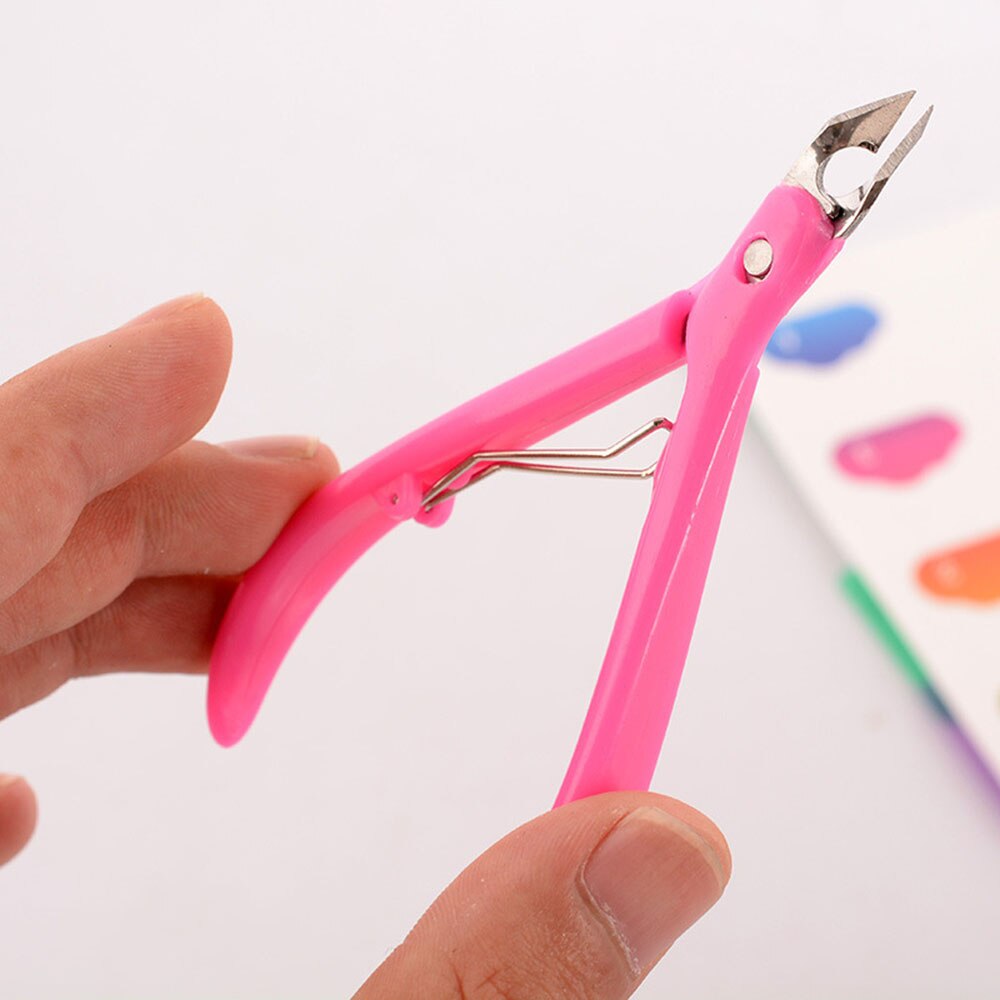 Kvinnor nagelband pusher pincett cutter nipper clipper död hud remover manikyr konst verktyg pedikyr trimmer sax