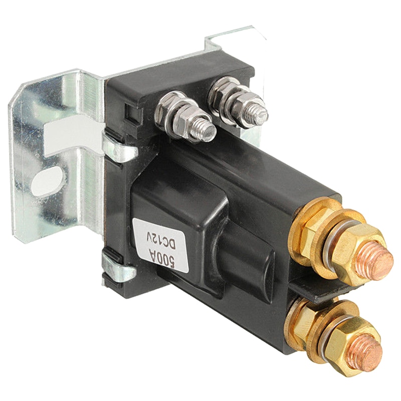 Dobbel batteri isolator relé start på/av 4 pin 500a 12v til strømbryter til bil