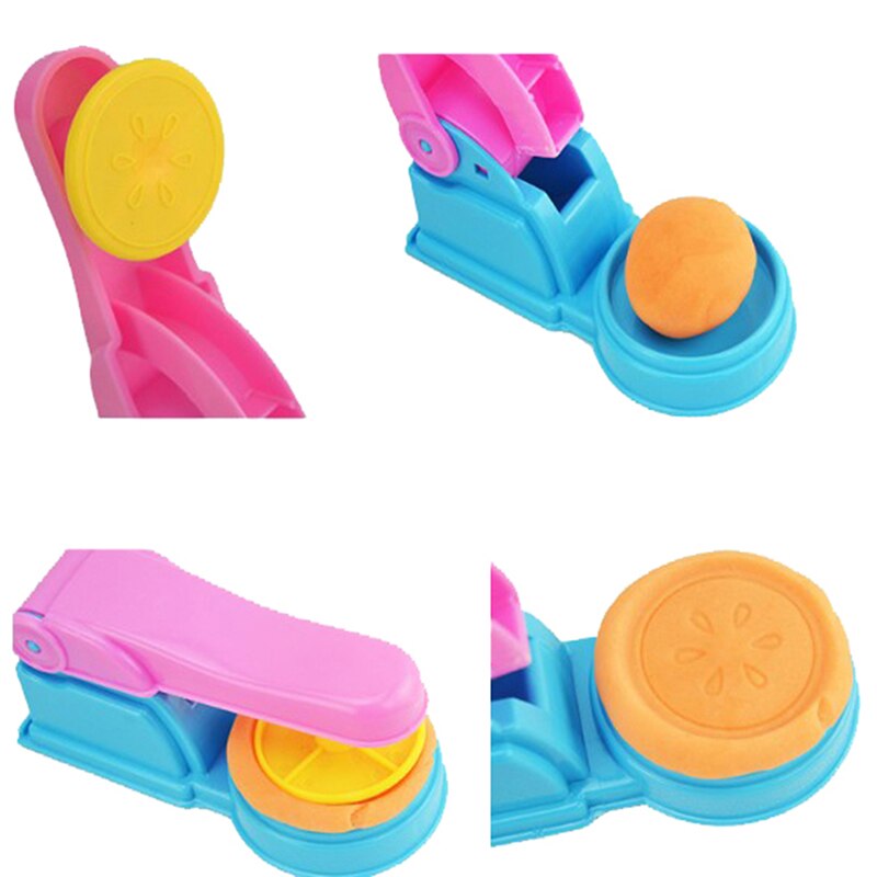 Willekeurige Kleur 7 Stks/set Polymeer Klei Tool Kit Kinderen Diy Playdough Modeling Mould Klei Educatief Speelgoed