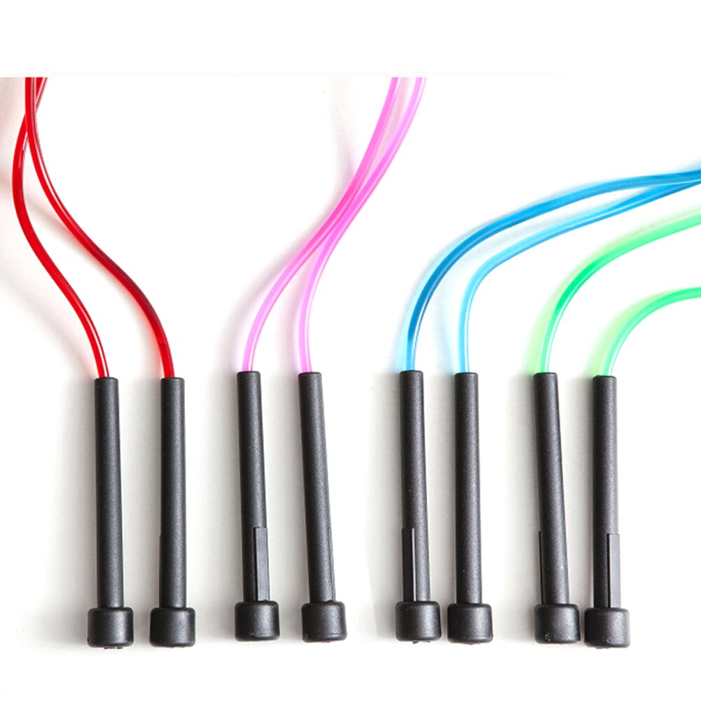 275cm Universal Workout Adjustable Boxing Jump Rope Skipping Transparent PVC