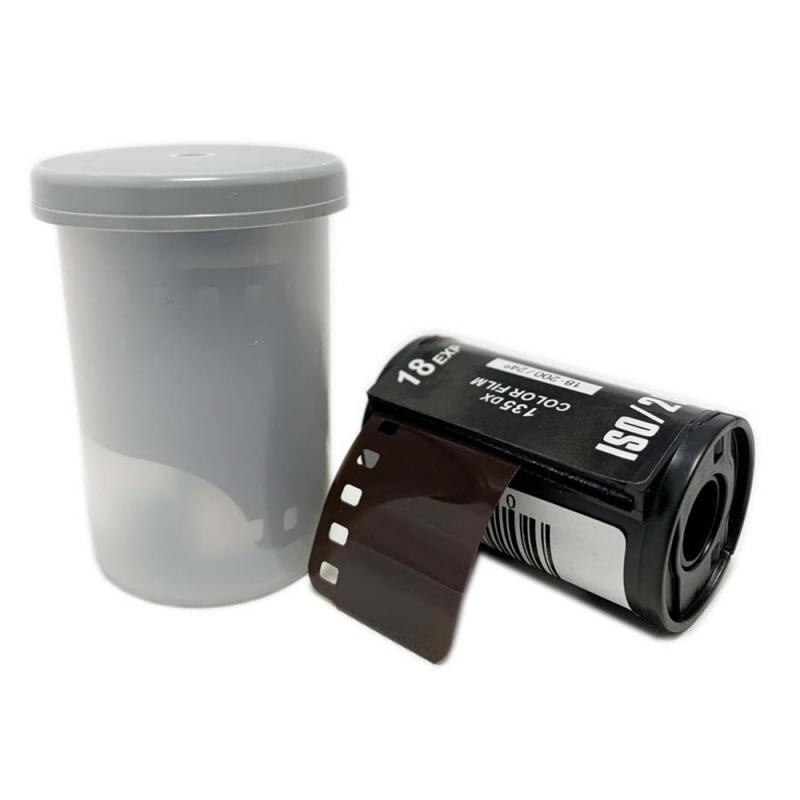 Lomo-Película de cámara portátil de 35mm, Mini película de 200 sensibilidad, 18 películas para principiantes, 30g, para cámara impermeable de 135 formato