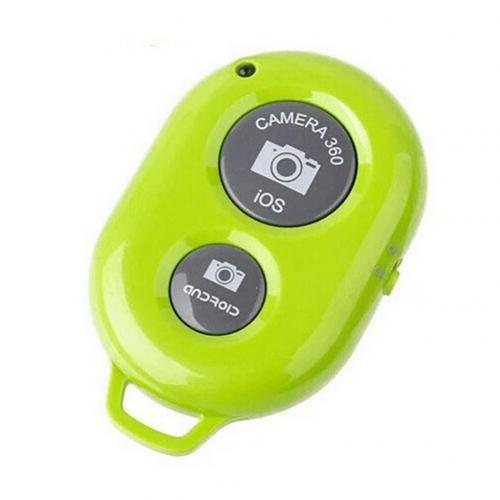 Draadloze Bluetooth Camera Afstandsbediening Selfie Shutter Voor Mobiele Telefoon Monopod Bluetooth Afstandsbediening Пульт Для Ворот: green