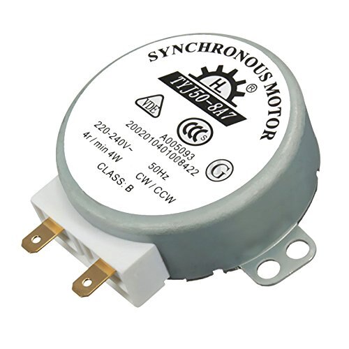 Motor de CA de 220V-240V, 4W, 50Hz, CW/CCW para plato giratorio de microondas Panasonic, Motor sincrónico de TYJ50-8A7, eje D, 4 RPM, 1 ud.