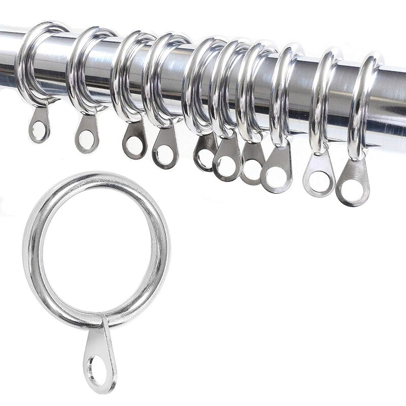 20 x Iron Curtain Ring Curtain And Rod Suspension Ring, Inner Diameter 28Mm