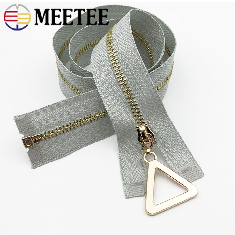 Meetee 60cm 3#  avointa metallivetoketjua tee itse auto lukko ympäristöystävällinen vetoketju kevätsyksyn vaatteiden ompelemiseen tee itse tarvikkeita