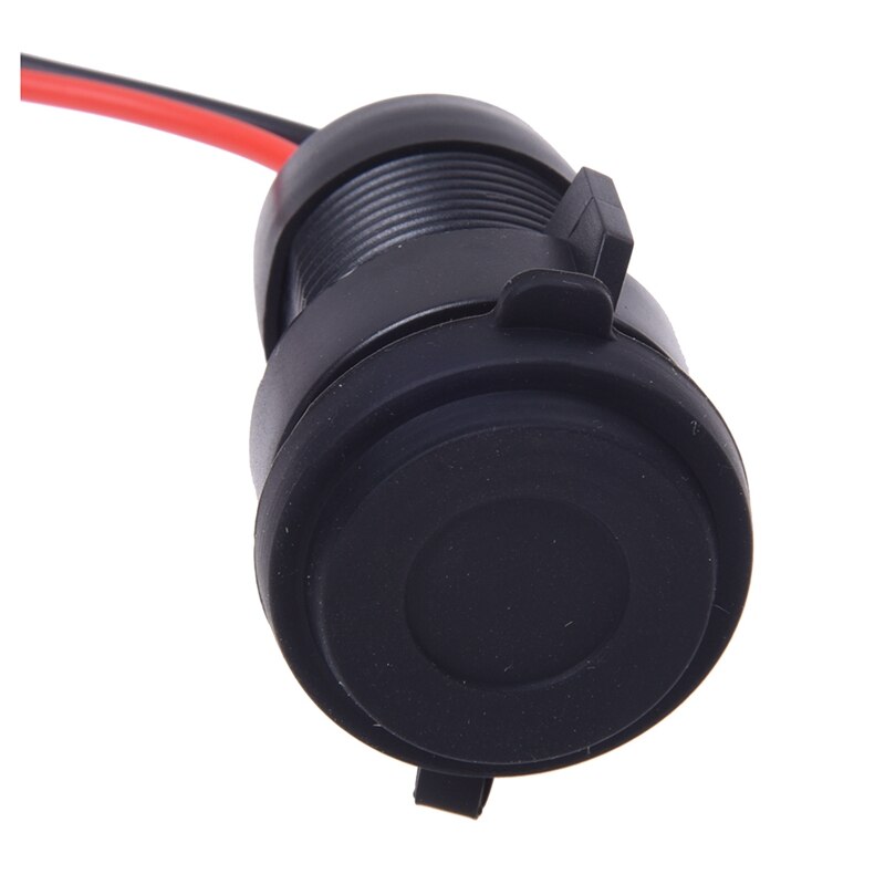 Moto oplader usb 12v sigarettenaansteker zwart waterdicht